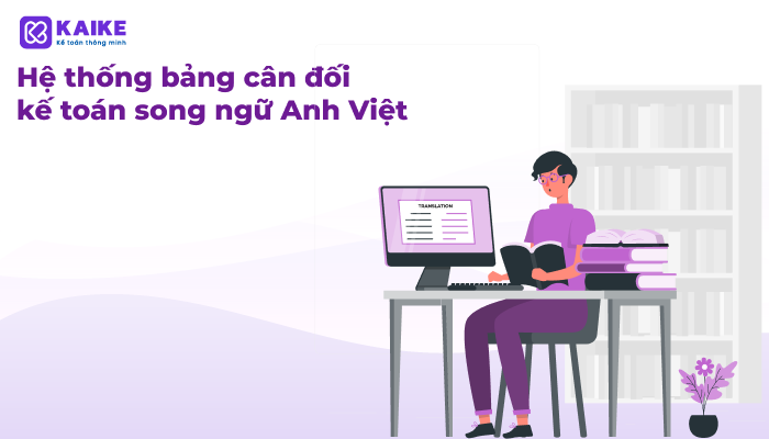 Hệ thống bảng cân đối kế toán song ngữ Anh Việt
